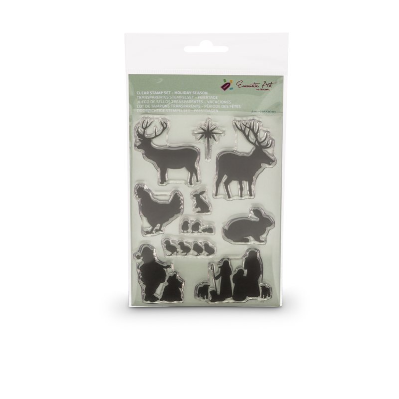 Encaustic Art Clear Stamp Set 99550303_3