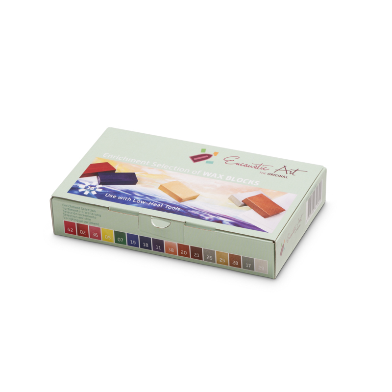 Encaustic Art Enrichment Selection of wax blocks 99535130_3