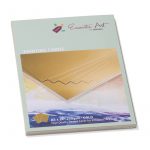 Encaustic Art Painting Cards A5 - gold 99538514_3