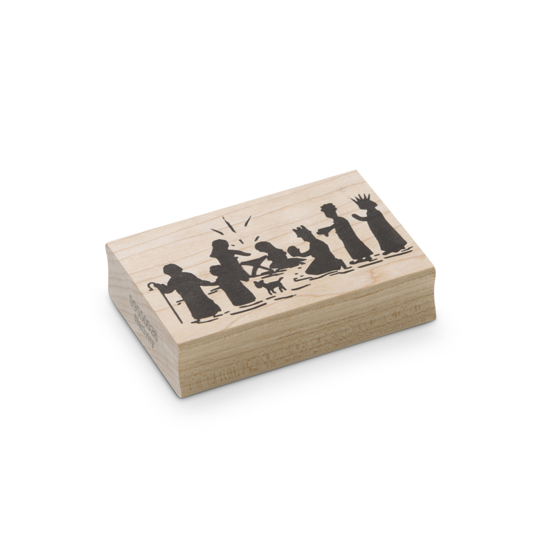 Encaustic Art Stamp - Nativity 99550026_2