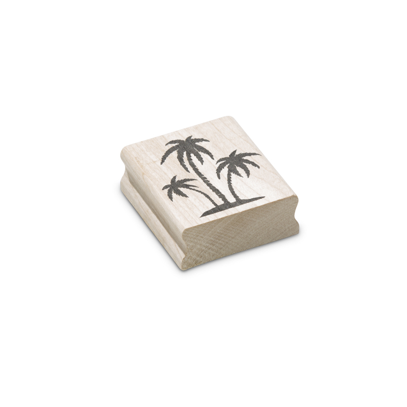 Encaustic Art Stamp - Palms 99550010_2