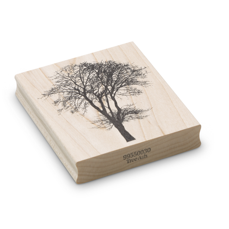 Encaustic Art Stamp - Tree Ash 99550030_2