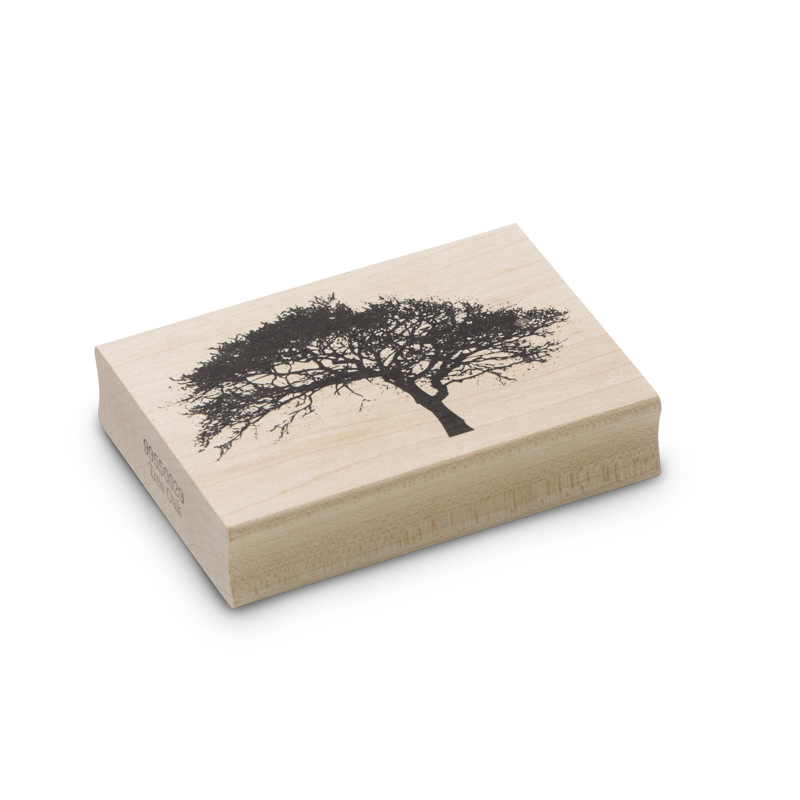 Encaustic Art Stamp - Tree Oak 99550029_2