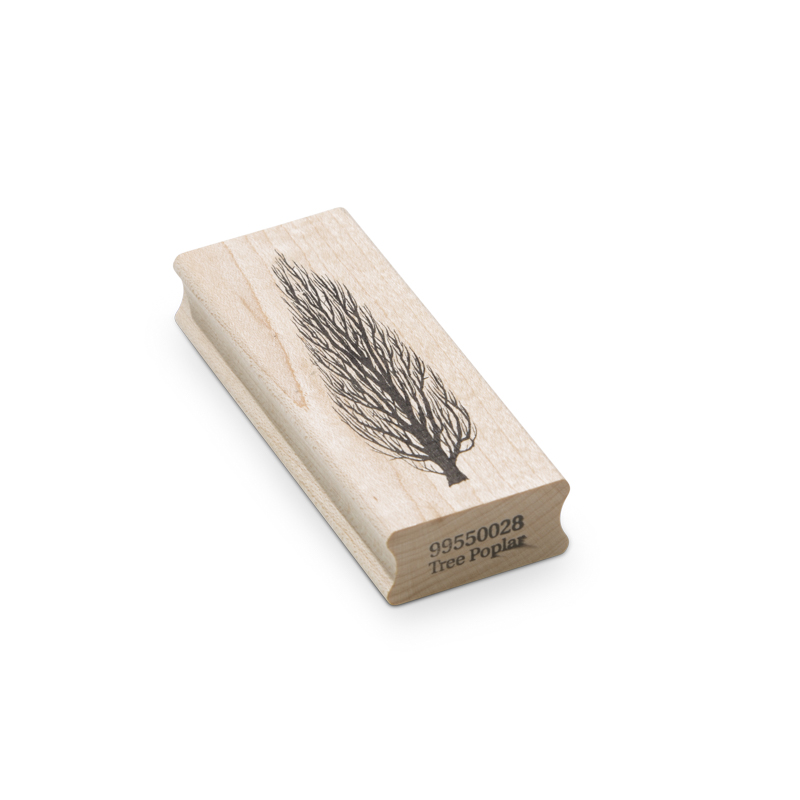 Encaustic Art Stamp - Tree Poplar 99550028_2
