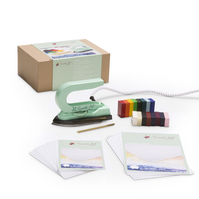 Encaustic Art Starter Set - contents