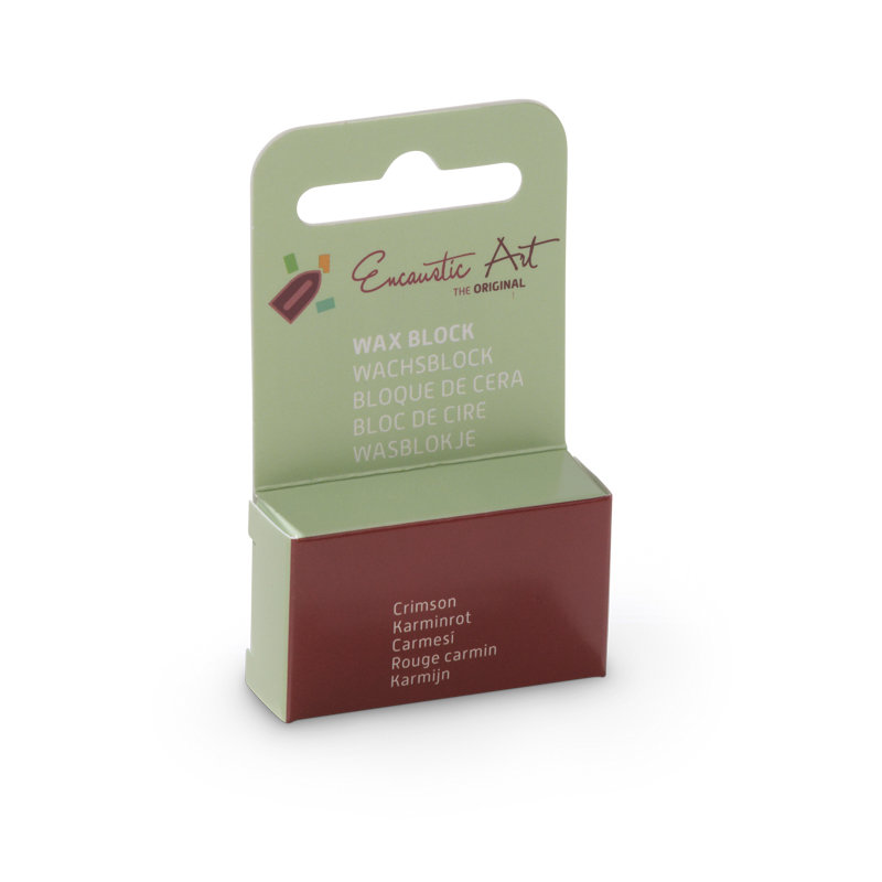 Encaustic Art Wax Block - Crimson 99534901_2