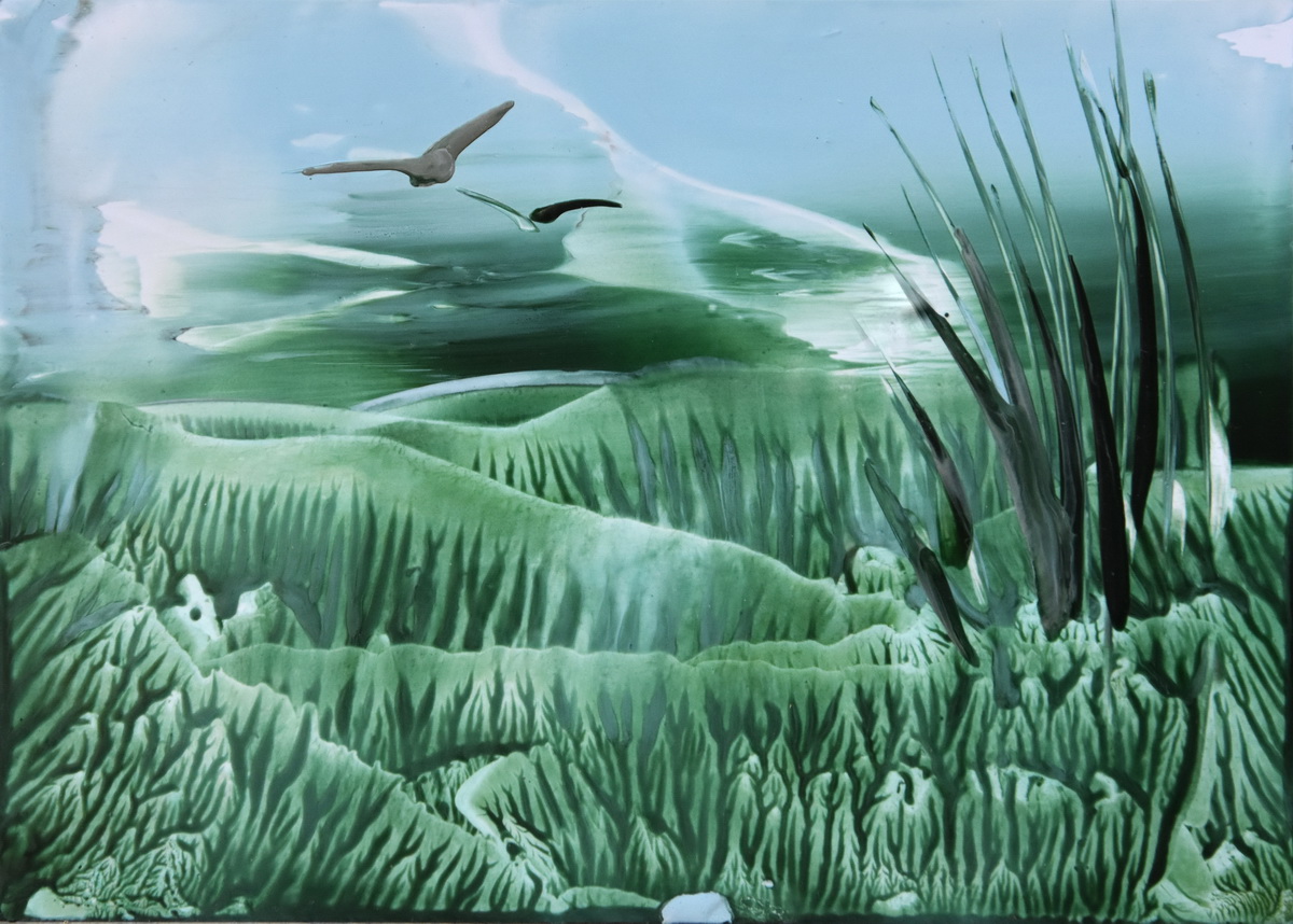 20180722_EAO_learn_004_simplest_landscape_1200 Landscape in the wax colours of encaustic art